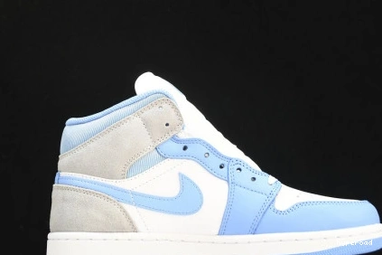 Hyperoad Blue 1 University  Mid NIKE AIR Grey JORDAN 0715